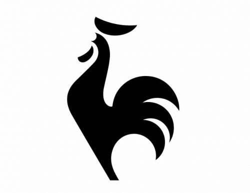 1973 to 1975 Le Coq Sportif logo