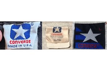 Converse vintage tag cheap