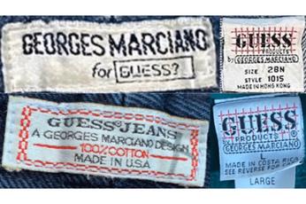 Guess jeans label discount