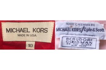 Etiqueta michael kors original outlet