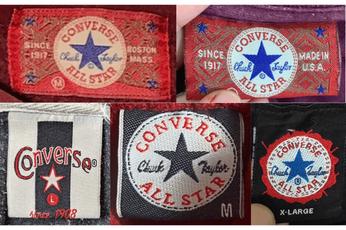 How to tell if Converse is vintage Logos Tags Tips Vintage Clothing Guides