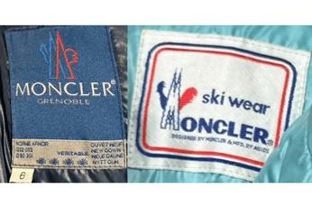 Vintage moncler logo on sale