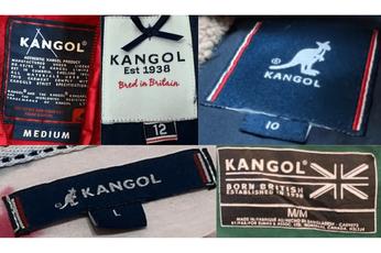 Kangol blue label deals