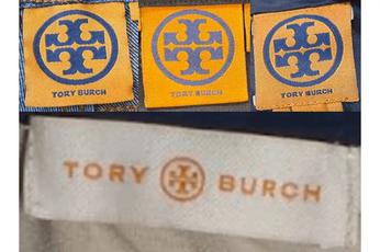 Tory burch label top