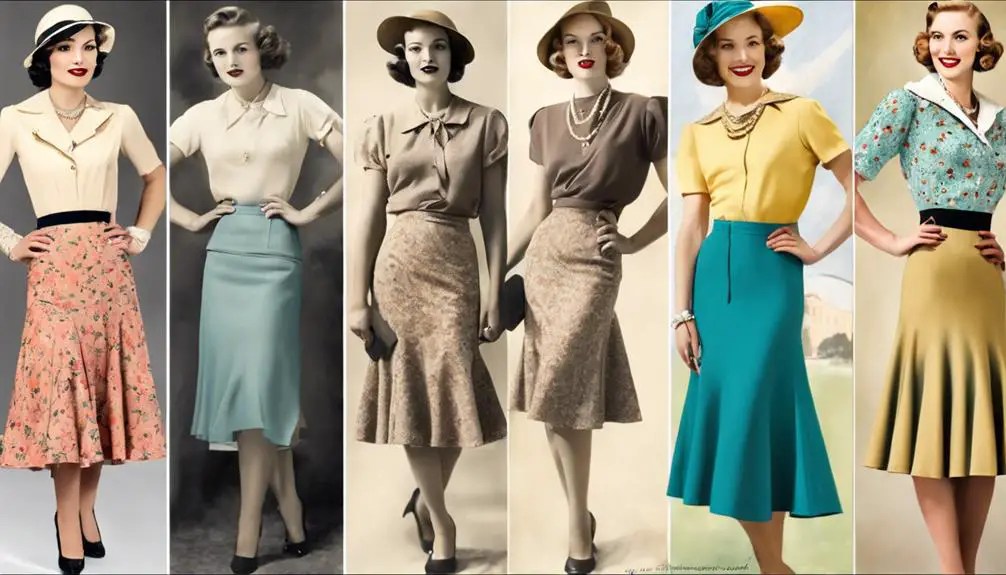 Women s Skirts in the 1930s Vintage Clothing Guides