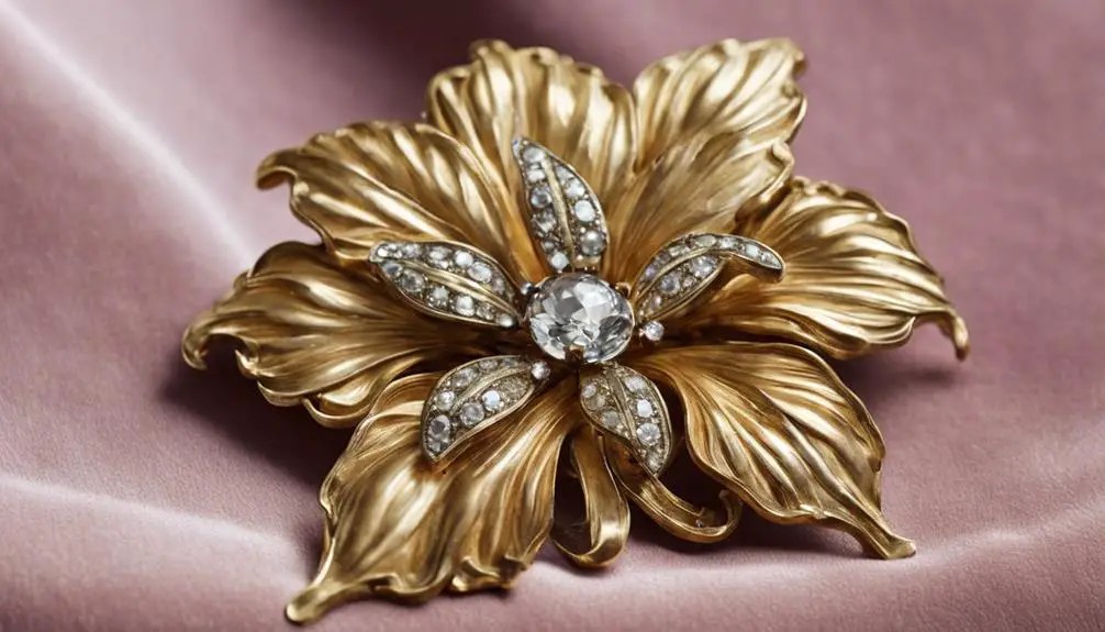 Vintage 1940's brooches best sale