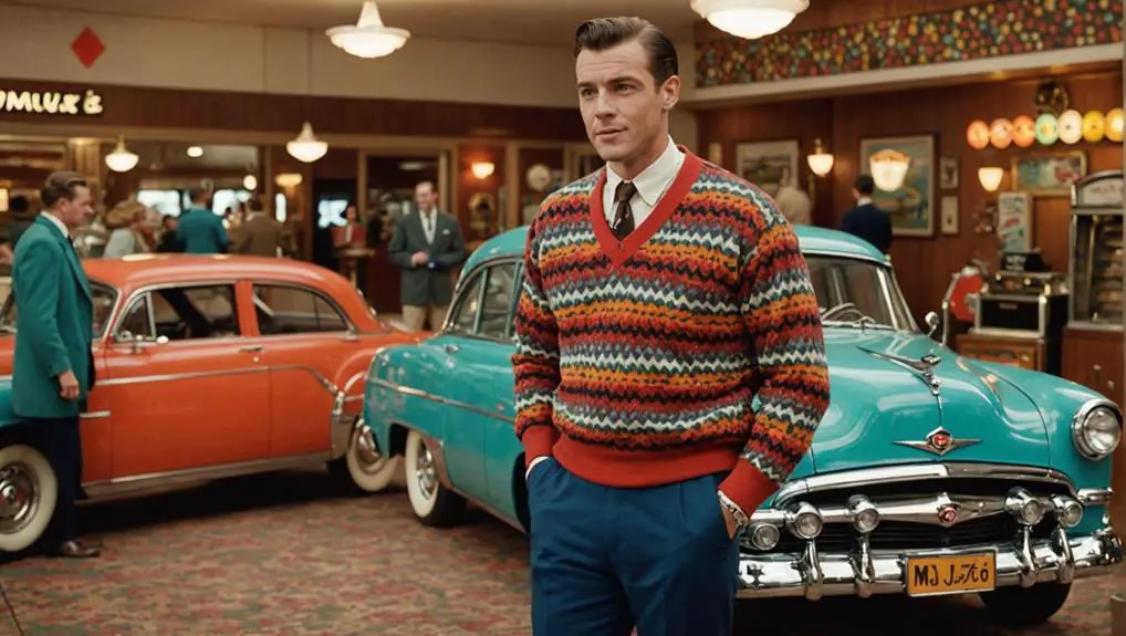 Men s Jumpers in the 1950s Vintage Clothing Guides