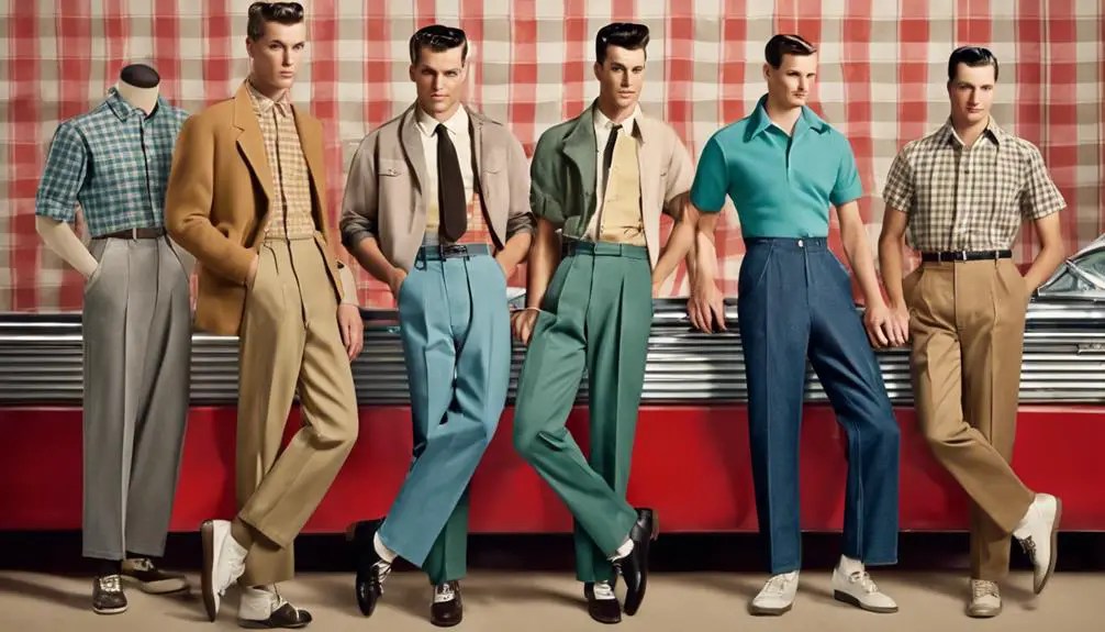 Men s Trousers in the 1950s Vintage Clothing Guides
