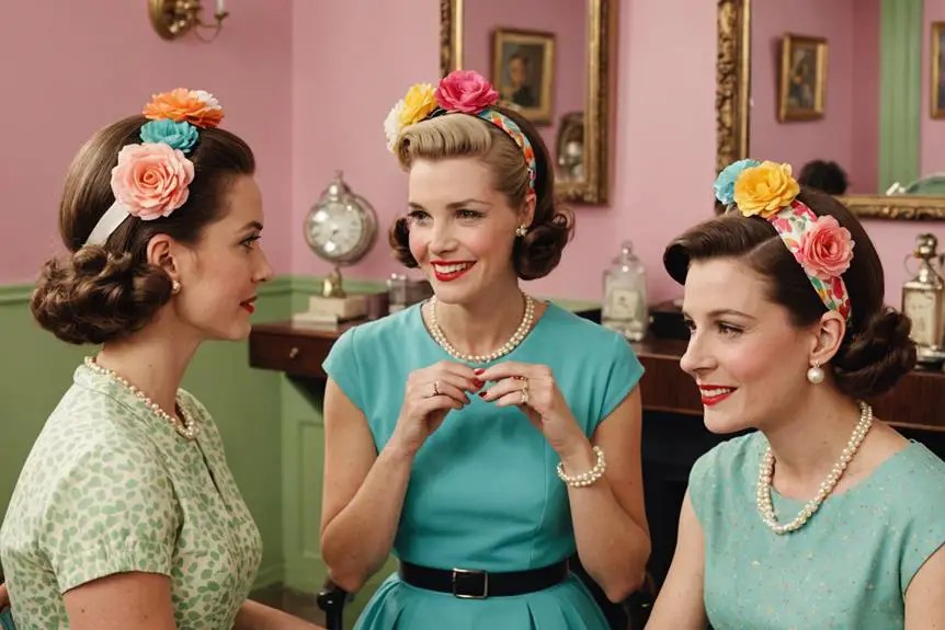 Women s Bobbed Hair Accessories in the 1950s Vintage Clothing Guides