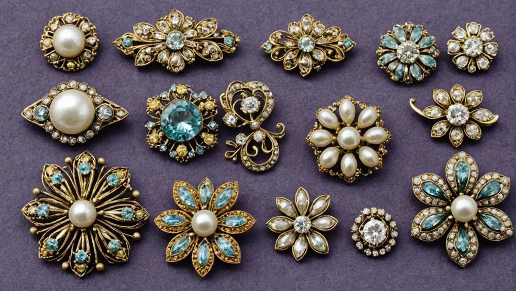 Women's Brooches in the 1950s | Vintage Clothing Guides
