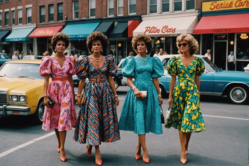 80s style clothing women's dresses discount