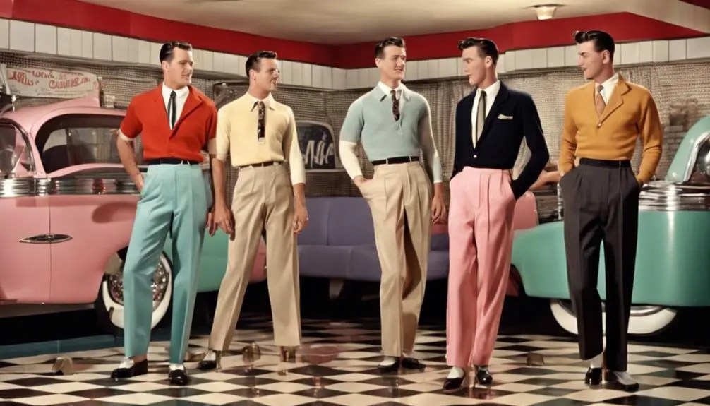 Men s Trousers in the 1950s Vintage Clothing Guides