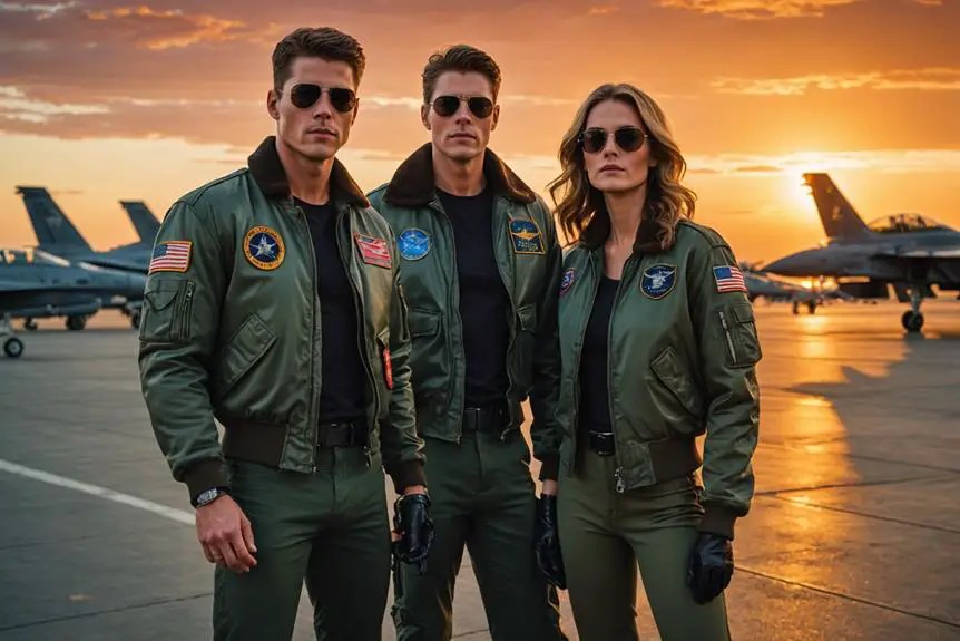 Vintage aviator outfit 2025