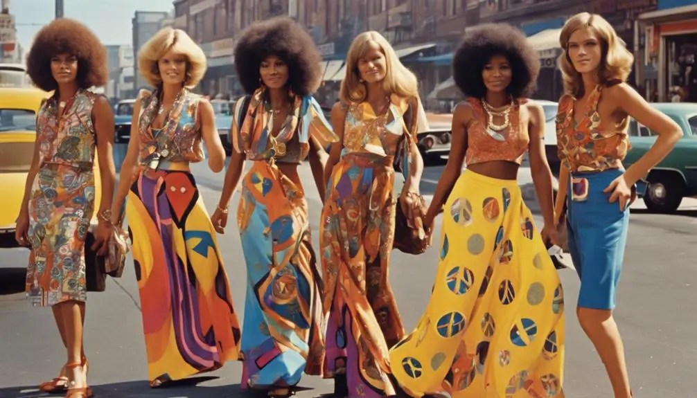 70's fashion skirt shop