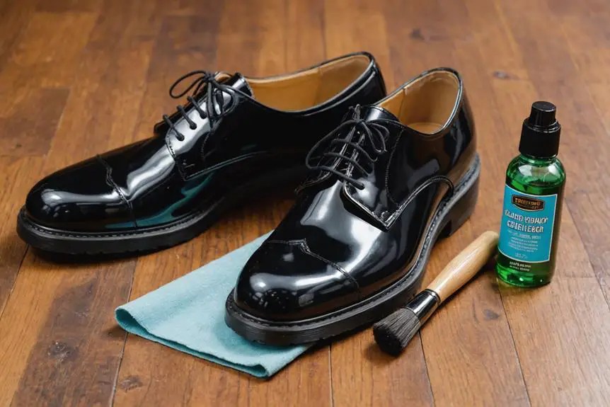 How to get scuffs out of patent shoes online