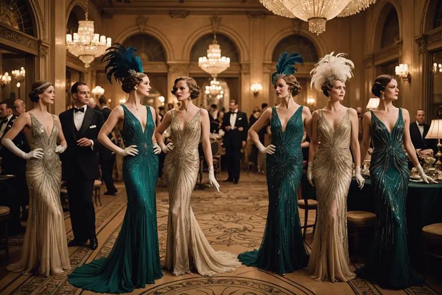 1920s ball gowns shop