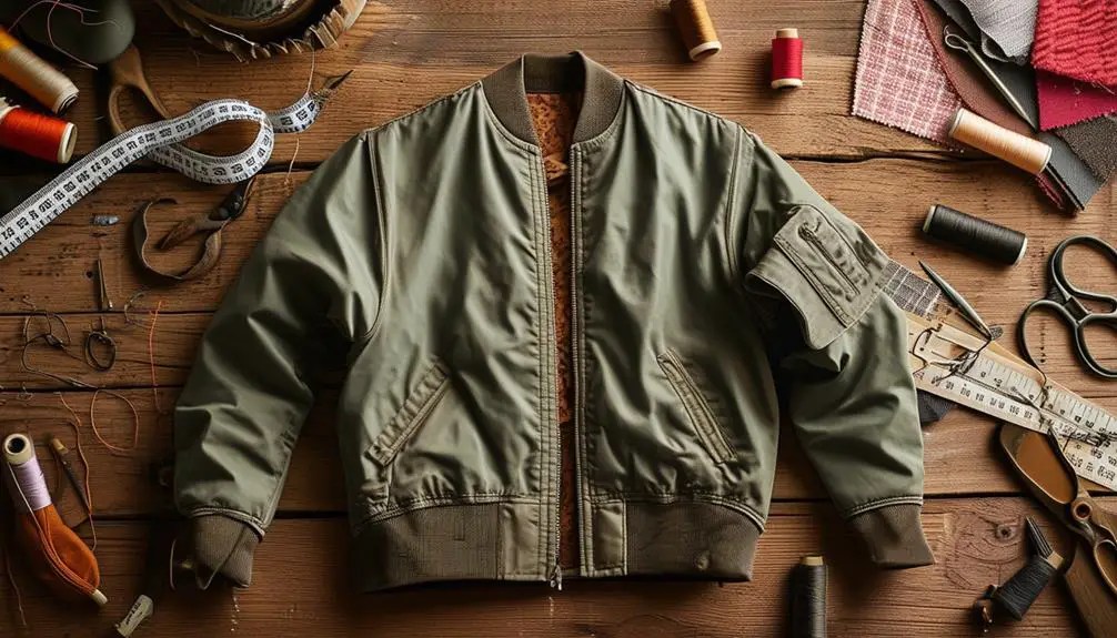 Old bomber jacket clearance