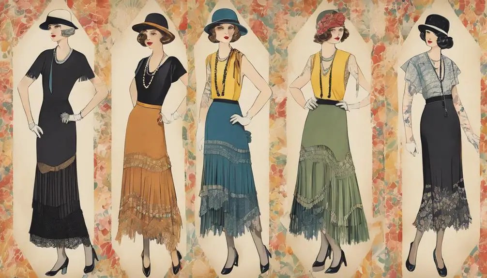 Women s Skirts in the 1920s Vintage Clothing Guides