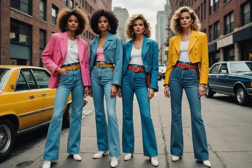 80's female clothing styles store