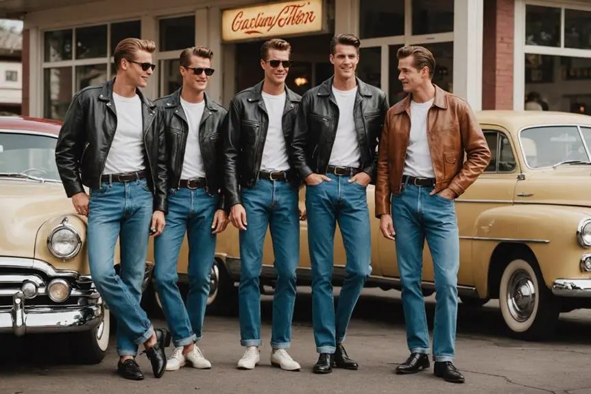 Men s Jeans in the 1950s Vintage Clothing Guides