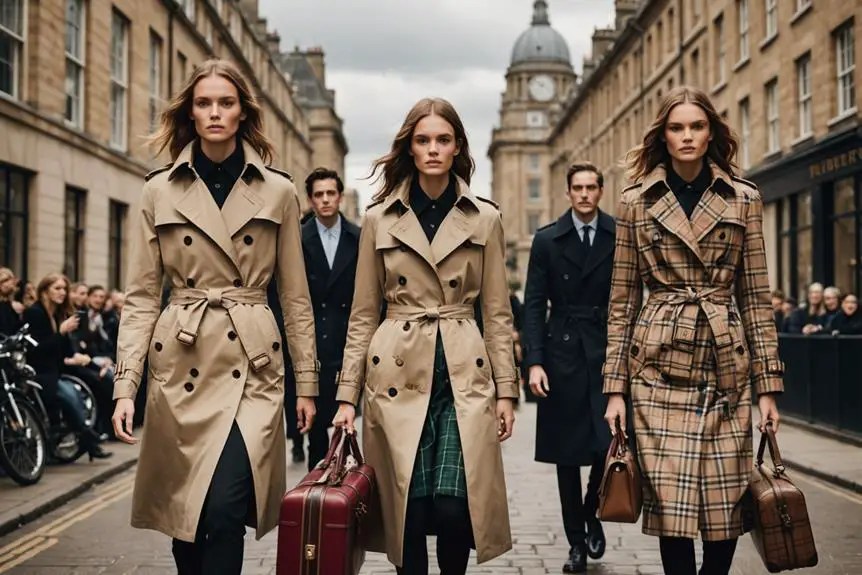 Burberry vintage coat clearance