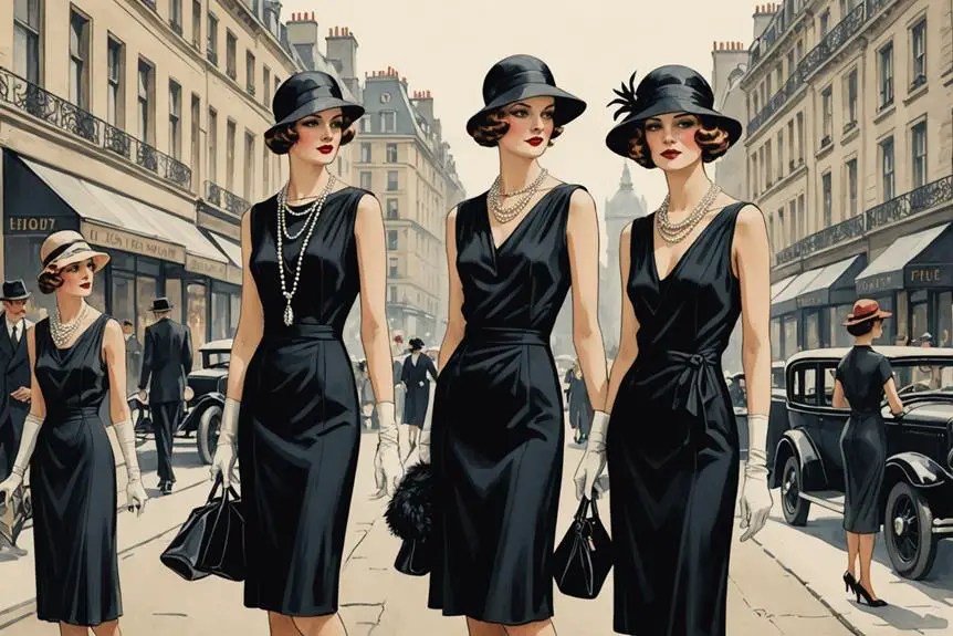 Vintage black outfit sale