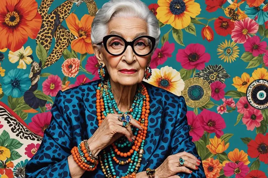 Iris apfel sweatshirt deals