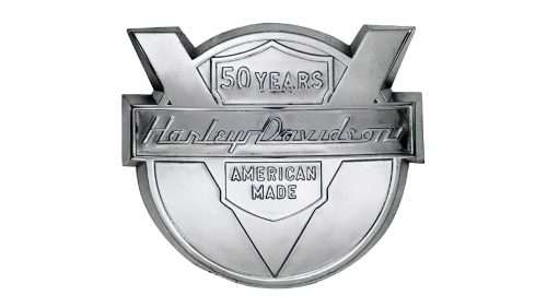 1953 to 1965 Harley Davidson logo