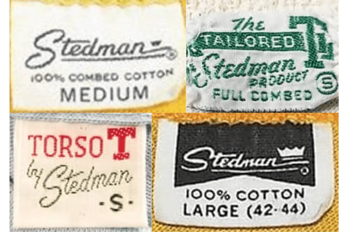 1960s Stedman tags