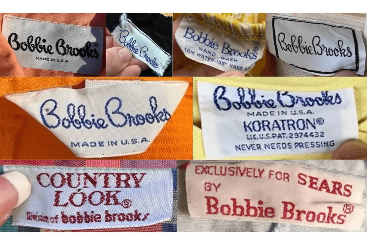 1970s Bobbie Brooks tags