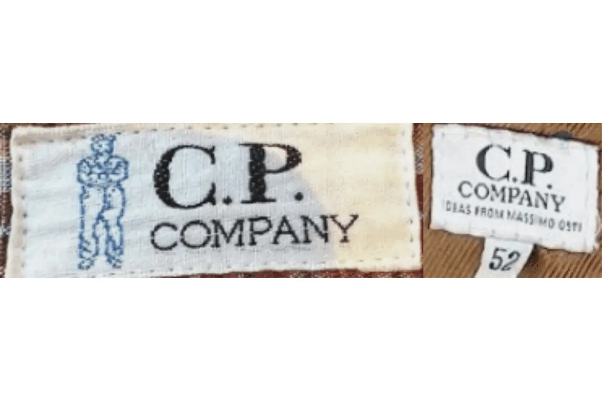 1970s CP Company tags