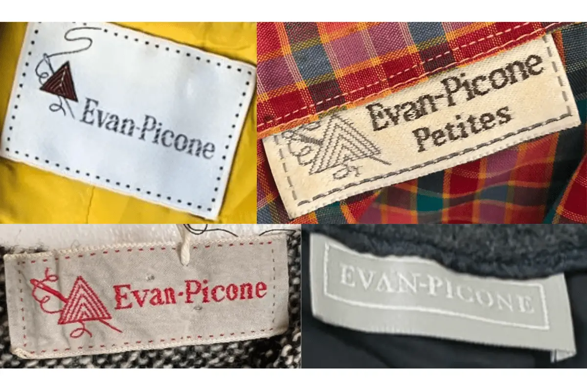 1970s Evan Picone tags