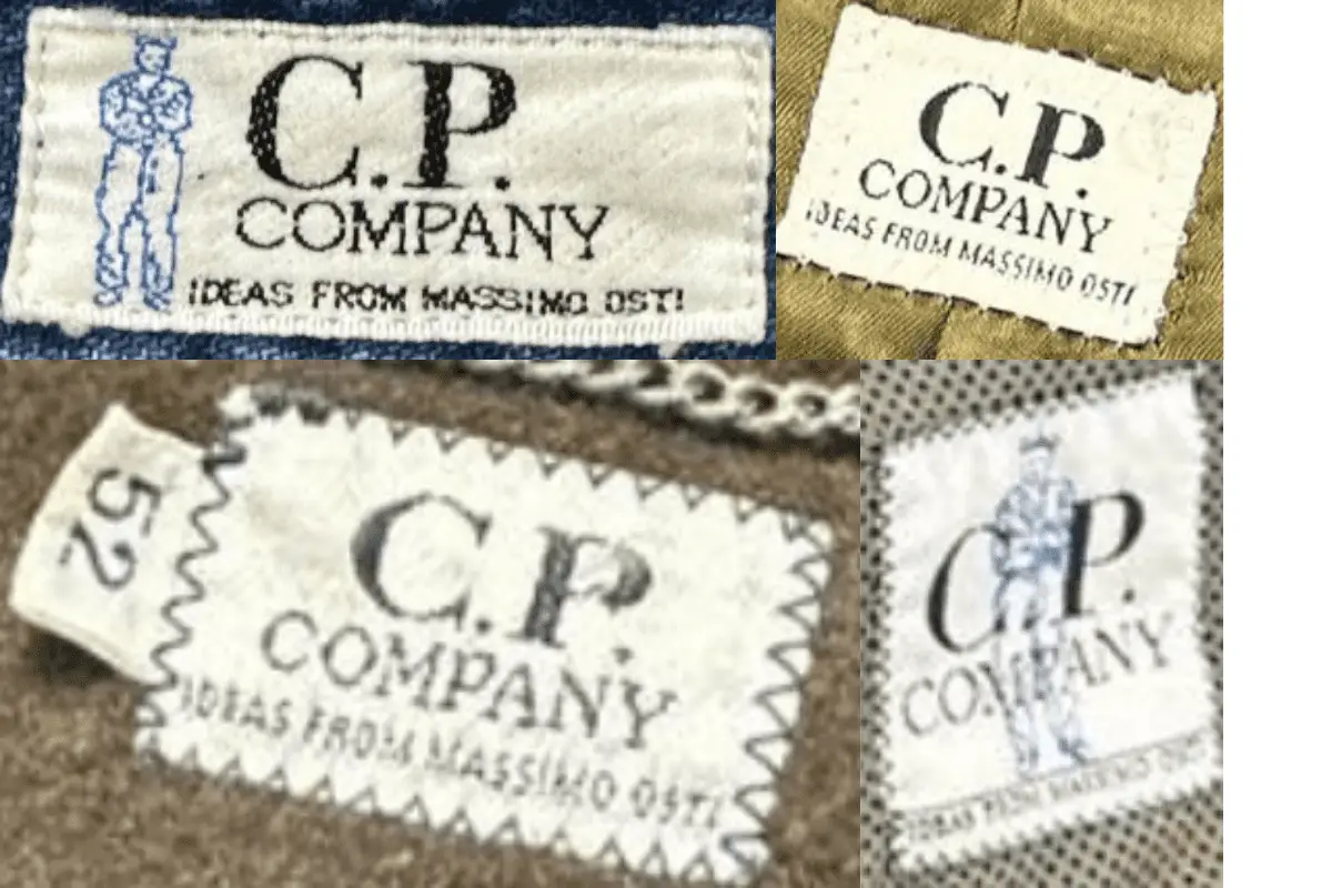 1980s CP Company tags