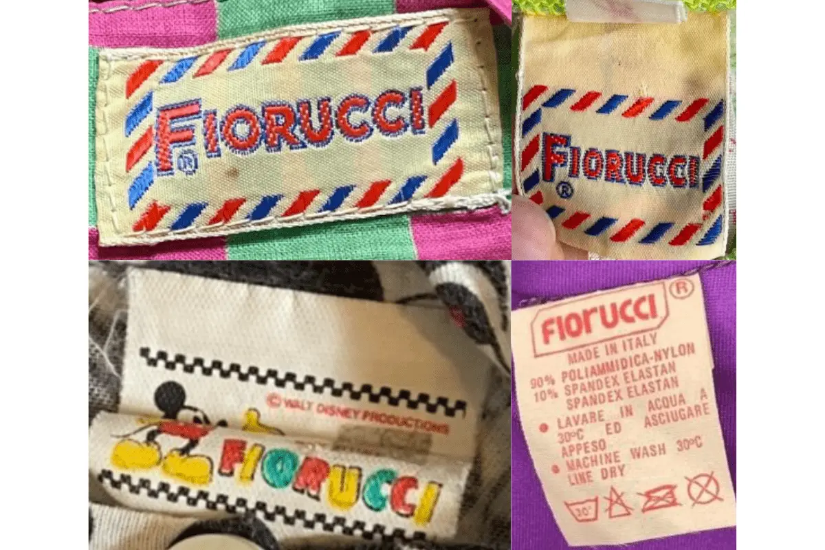 1980s Fiorucci tags