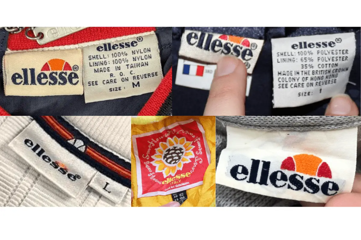 1990s Ellesse tags