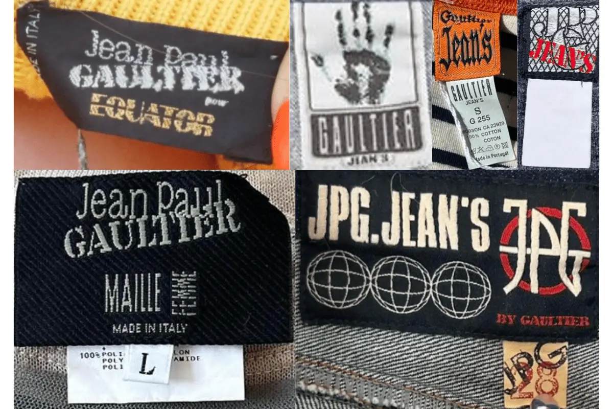 1990s Jean Paul Gaultier tags