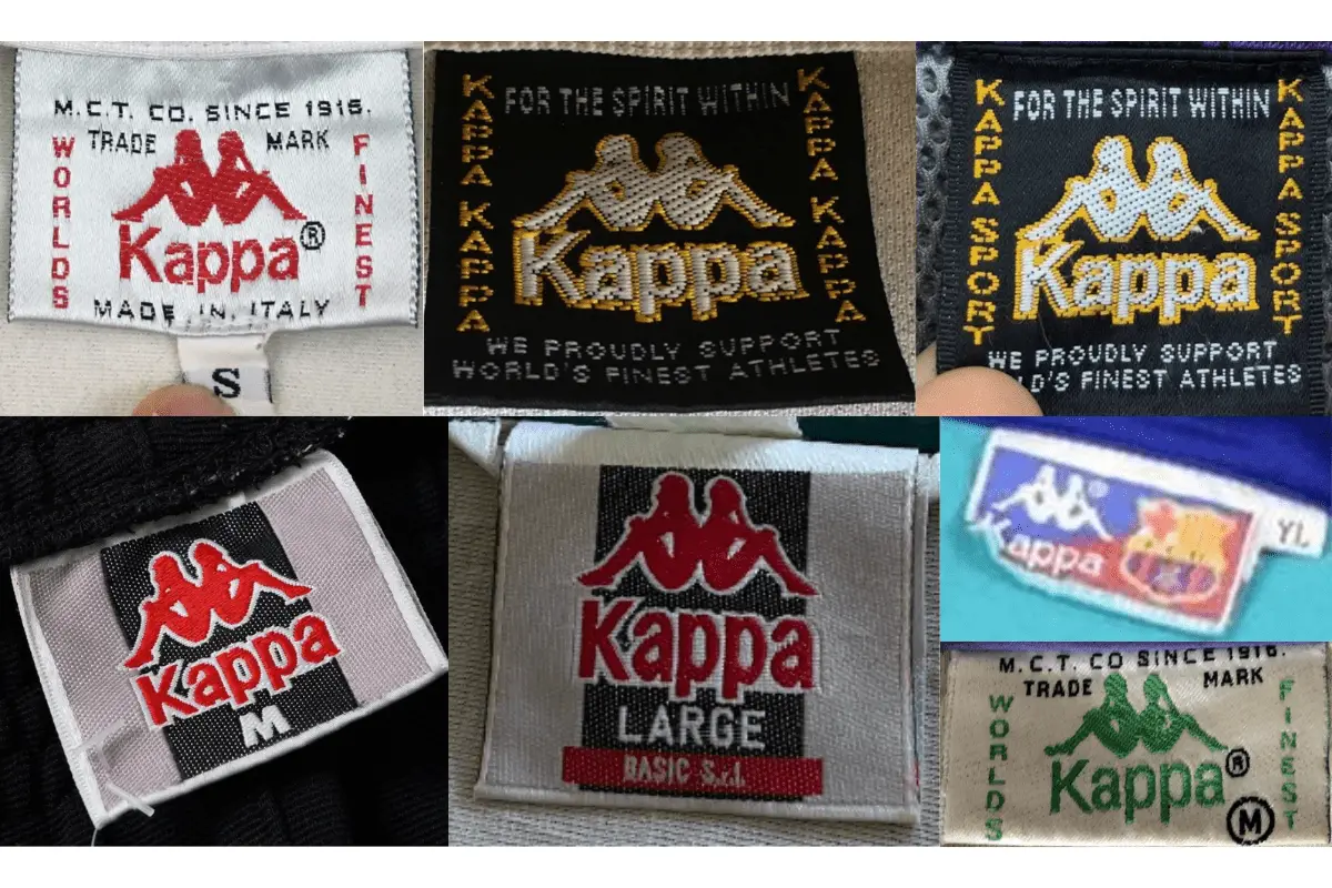 1990s Kappa tags