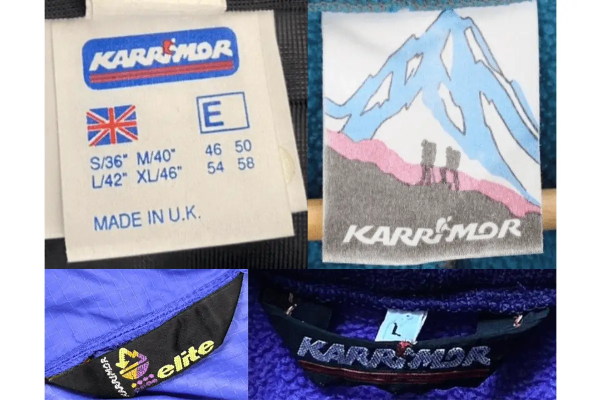 1990s Karrimor tags