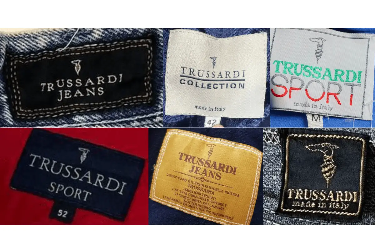 1990s Trussardi tags