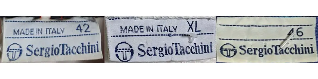 1990s Sergio Tacchini tags