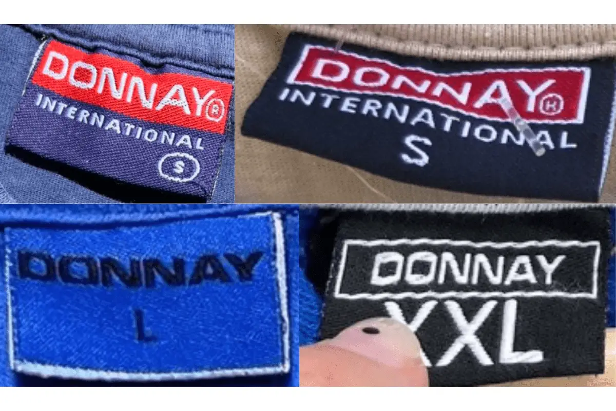 2000s Donnay tags