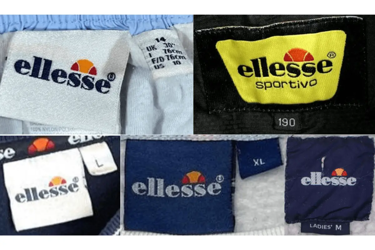 2000s Ellesse tags