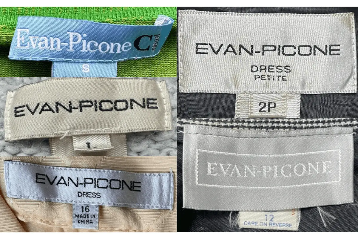 2000s Evan Picone tags