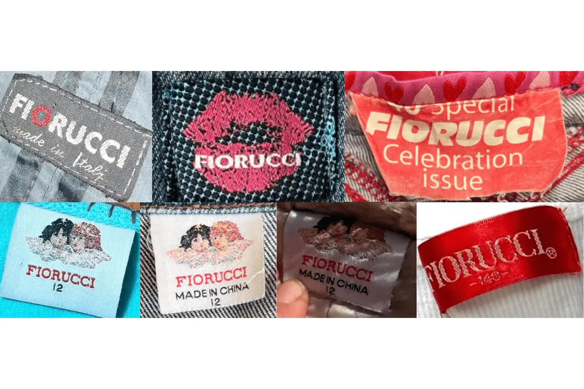 2000s Fiorucci tags