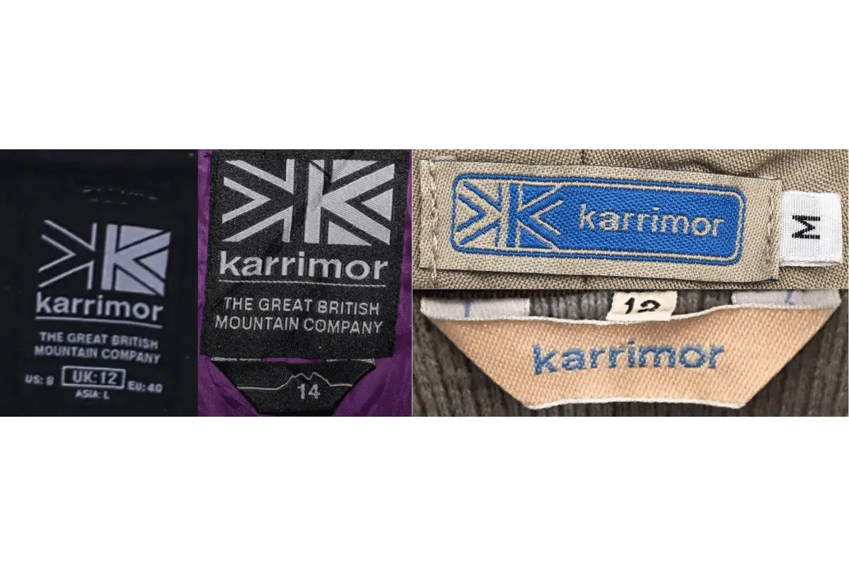 2000s Karrimor tags
