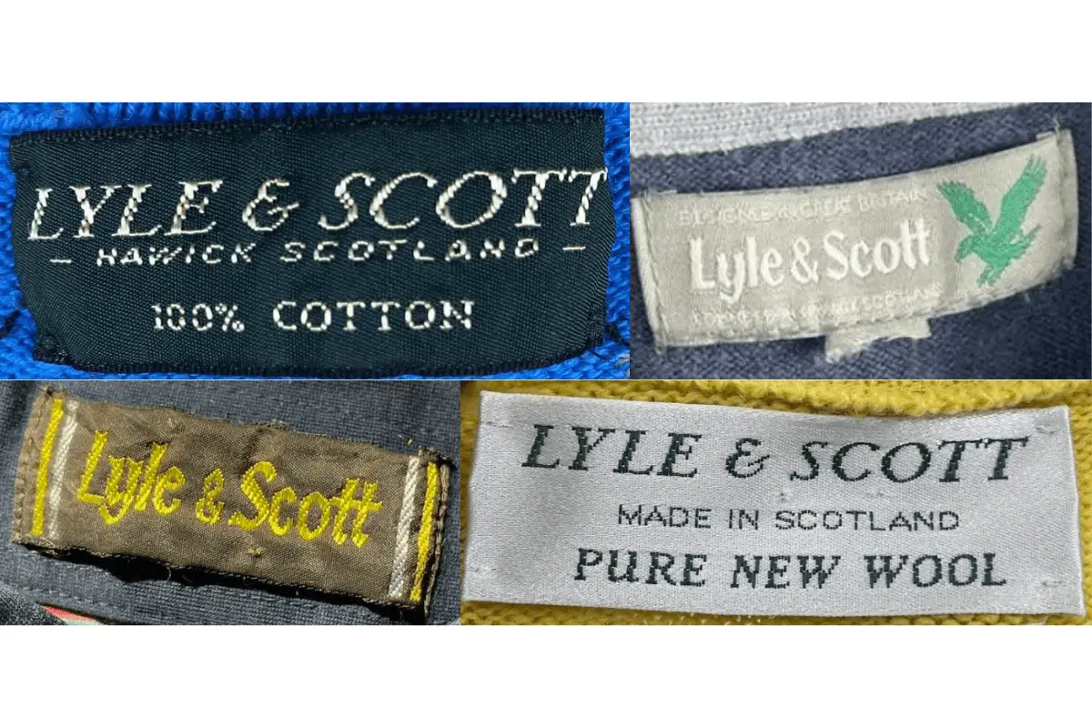 2000s Lyle & Scott tags