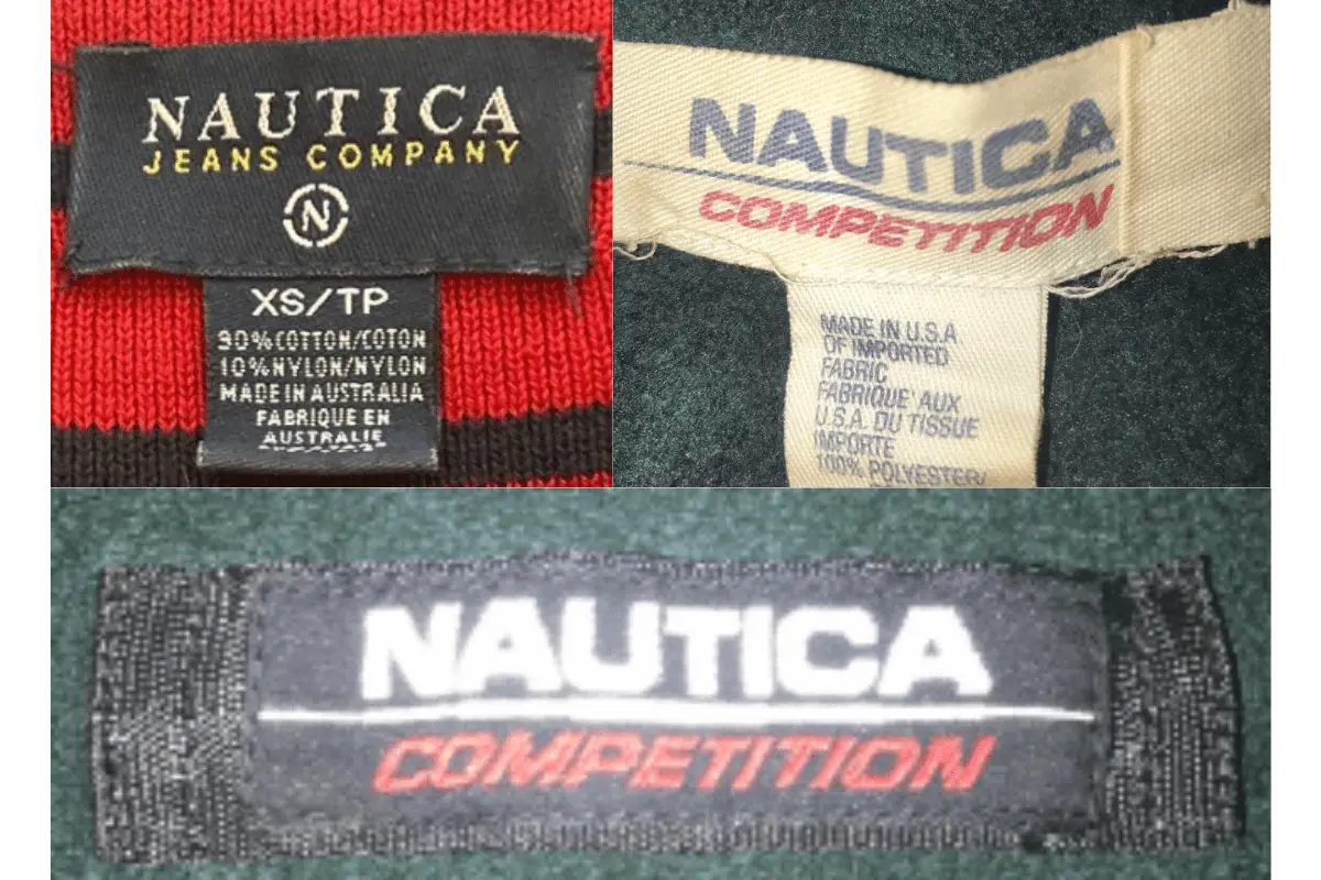 2000s Nautica tags