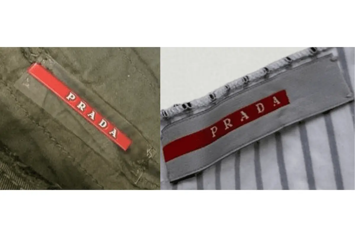 2000s Prada tags