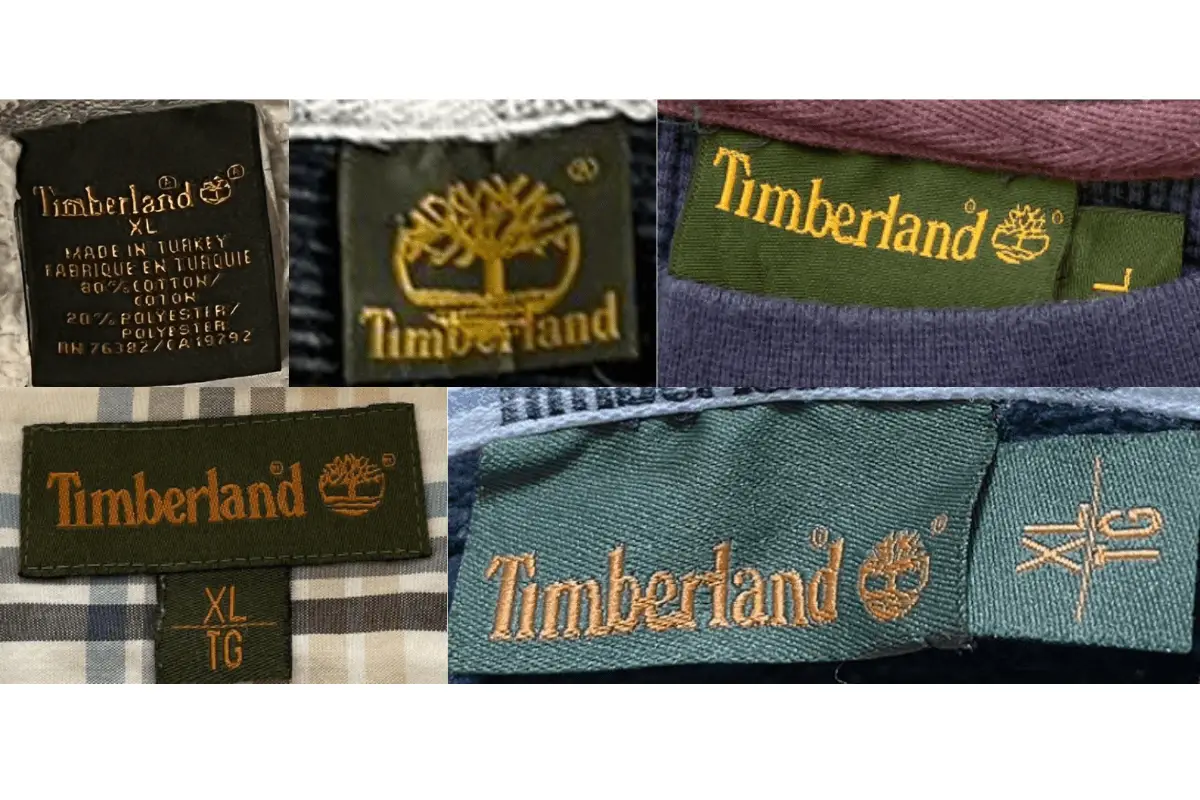 2000s Timberland tags