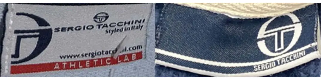 2000s Sergio Tacchini tags